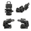 FMA Airsoft Paintball L4G24 Black Plastic Helmet NVG Mount for