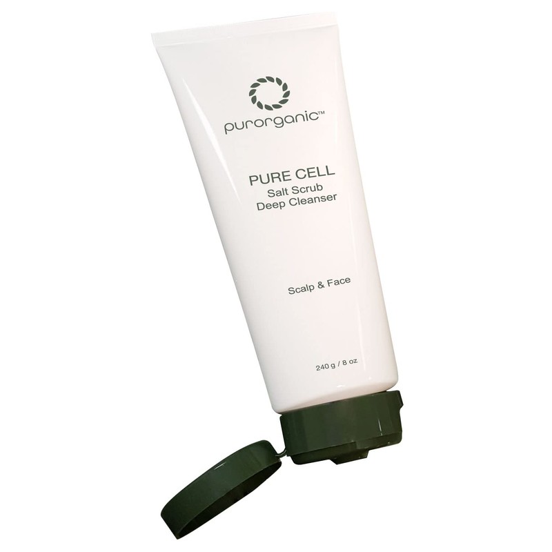 Purorganic Salt Scrub Deep Cleanser 240ml (8 fl oz) (Pack
