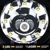 MOONASION Rechargeable Spotlight 100000 Lumen, Super Bright LED Spotlight Flashlight