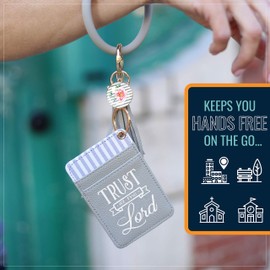 Brooke & Jess Designs Inspirational Gifts for Women - Cute Keychains for Women - Encouragement, Motivational, Spiritual, Cute Gifts for Birthday