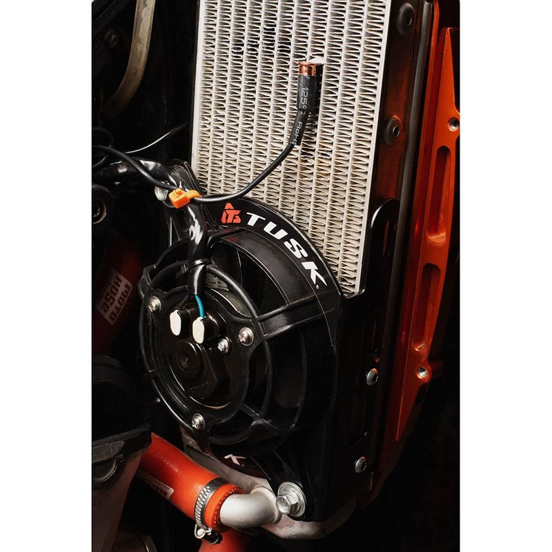 Tusk Digital Radiator Fan Kit Compatible with KTM 300 XC-W