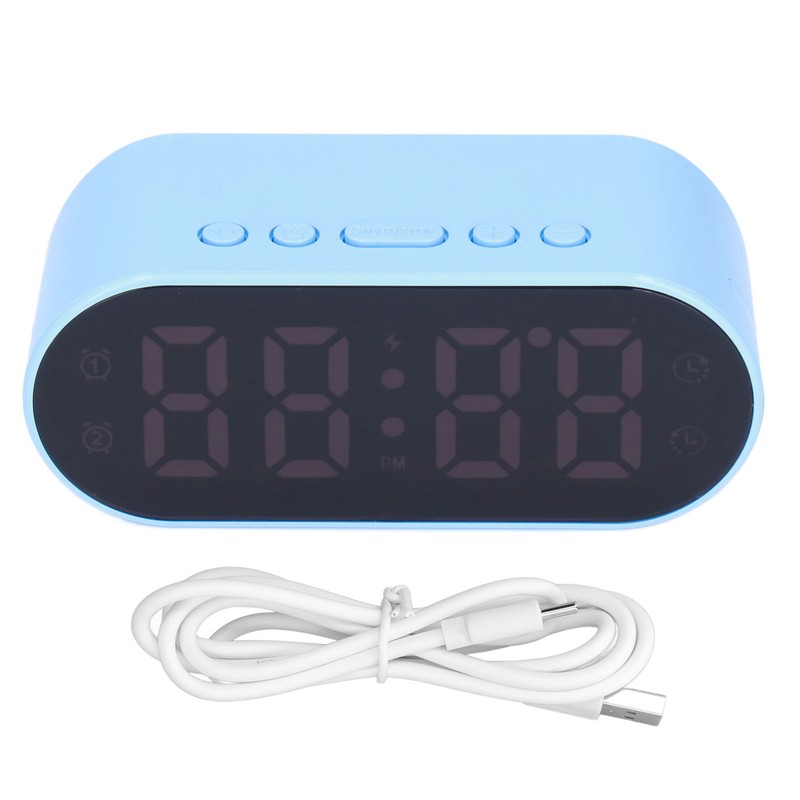 Alarm Clock LED Screen Temperature Display Simple Digital Desk Clocks