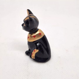 Unbranded Egyptian Cat (Porcelain) Miniature, Collectible, Gel Embed