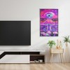 Opticz Mushroom Ripple Blacklight Poster 23 x 35in