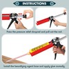 Relaxweex 2 Pack Dual Caulking Gun 12" Dual Cartridge Epoxy