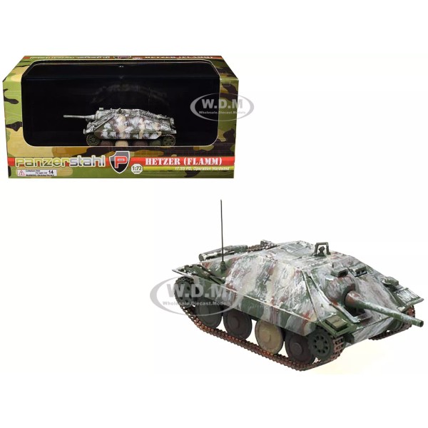 Panzerstahl HETZER (FLAMM) TANK DESTROYER "OPERATION NORDWIND" 1/72 BY PANZERSTAHL
