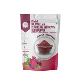 FZYEZY Natural Freeze Dried Beet Powder for Kids and Adults - 50gm | Travel Friendly Ready to eat Readymade Healthy Snacks