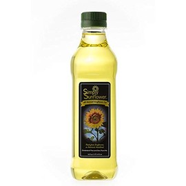 Simply Sunflower All-Natural Sunflower Oil | non-GMO, Gluten-Free, Vegan, & Heart Healthy Cooking Oil | 2 Pack of 16 oz. Bottles | FREE Shipping | Made in USA