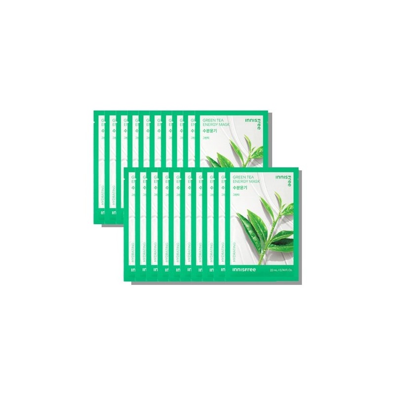Innisfree [10+10] Innisfree Energy Mask 22mL 20 Sheets (Select 1