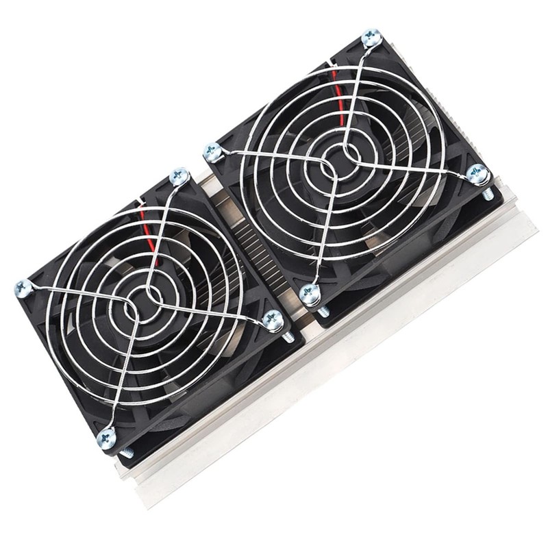 High Efficiency Dual Core Semiconductor Thermoelectric Peltier Cooler for Superior