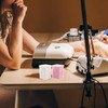 POPETPOP Toallitas Limpiadoras para Extensiones de Pestañas, Almohadillas Removedoras de