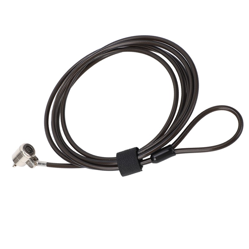 Laptop Cable Lock with 2 Keys Adjustable Length Flexibility Theft
