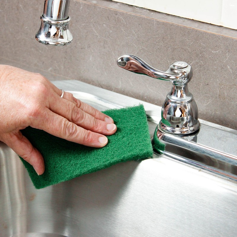 Libman 66 Heavy Duty Scouring Pads, 7" Scrub Surface