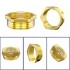 Aitsite Reducer 3/8 to 1/2 inch made of brass, reduction
