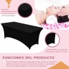 Funda Cubre Camilla Lashista, Micropigmentación Y Masajes