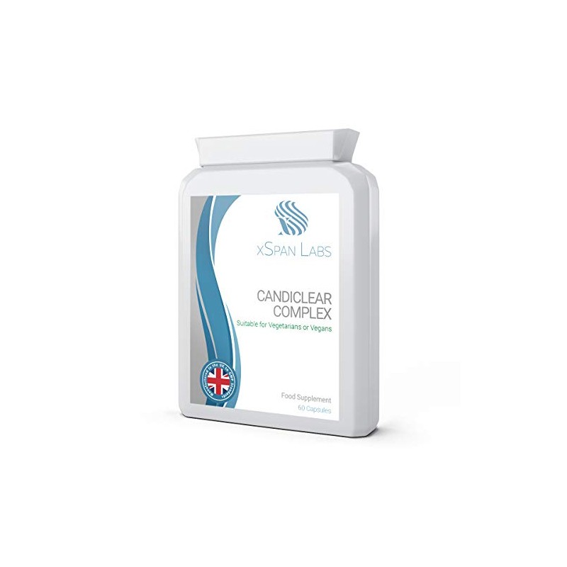 CandiClear Complex - 60 Capsules - Candida Cleanse & Thrush/Yeast