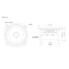 FOSTEX 8 Full Range FE83NV2 (1 piece)