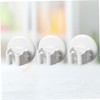 Ipetboom 3pcs Wall Mounted Broom Holder Mop Clamp Slip Clips
