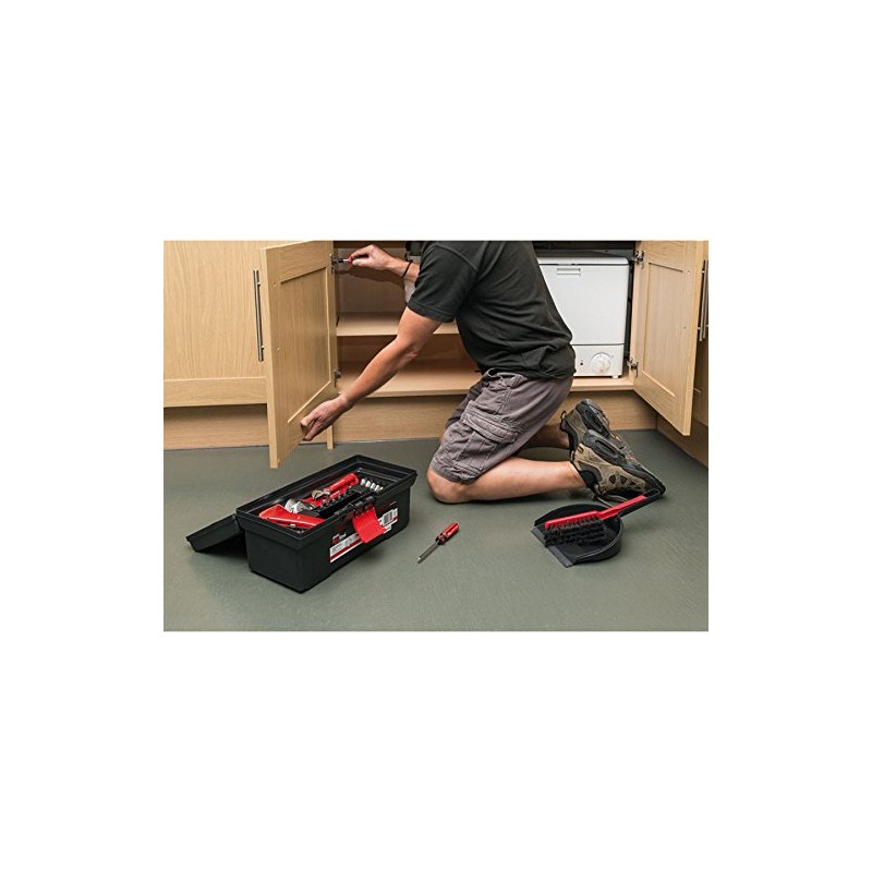 Draper Redline 67795 - Caja de almacenamiento de plástico (380