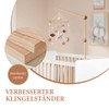 Mobile Holder for Baby Cot, Wooden Mobile Holder Changing Table