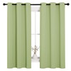 NICETOWN Nursery Essential Thermal Insulated Solid Grommet Top Blackout Curtains/Drapes