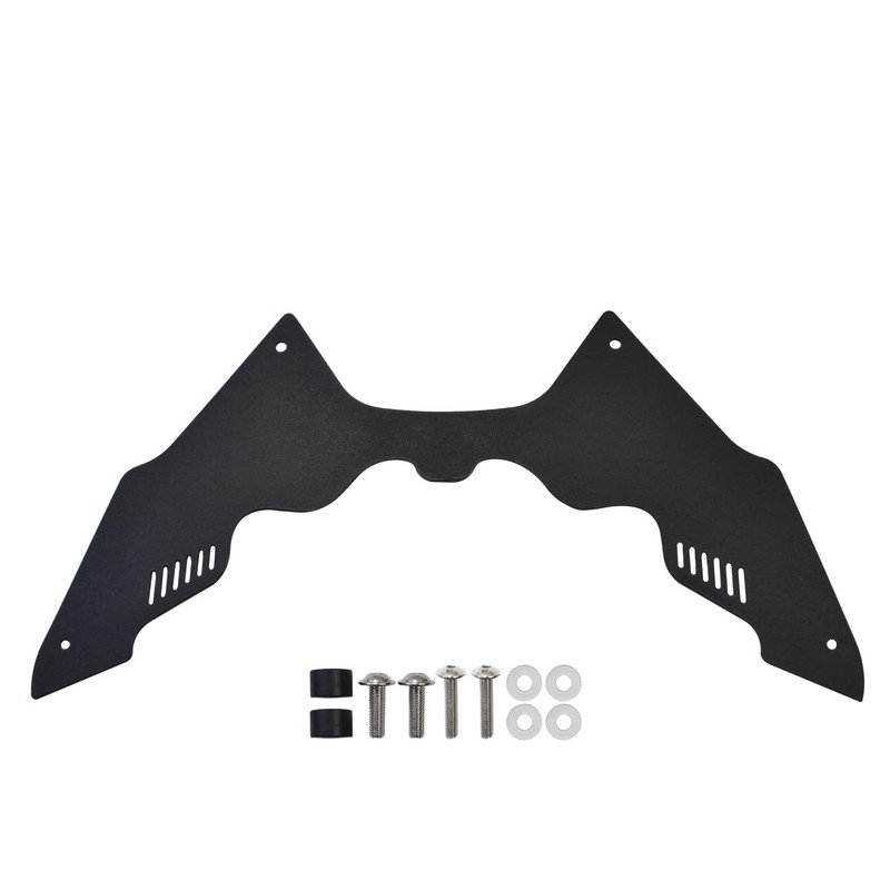 SHINKXMT Motorcycle Fork Shield Wind Deflectors Forkshield Shock Proof Cockpit