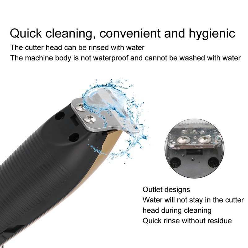 Rechargeable Electric Hair Trimmer Hair Clipper Cutting Machine Hairdressing Tool