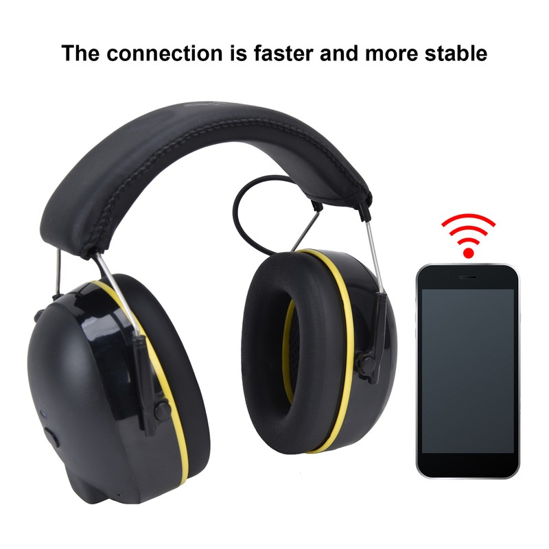 Hearing Protection Earmuffs 5V/1A Noise Canceling Multifunctional Ear Protection Earmuffs