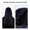 400ml Natural Plant Black Hair Shampoo Hair Dye Black Coloring