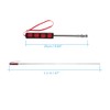 Generic 1.2m Retractable Flagpole Stainless Steel Outdoor Flagpole Teaching Pointer