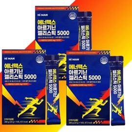 tool Himan Enermax Arginine 5000 Portable stick type 14 packs x 3 boxes Taurine hiking golf snack energy supplement / 하이맨 에너맥스 아르기닌 5000 휴대스틱형 14포X3박스 타우린 등산골프간식 에너지보충
