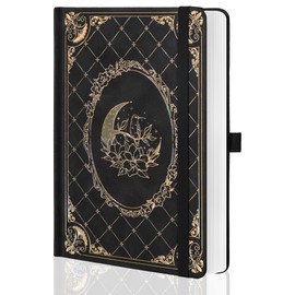 MGGAO Lined Journal Notebook for Women Men, 320 Numbered Pages 100 GSM Thick Paper, A5 Hardcover Journals for Writing, College Ruled Notebook, for School, Travel, Work