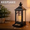 Memorial Lantern with Keepsake Drawer, Sympathy Gift for Loss of