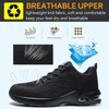 ziitop Safety Shoes Men Women Safety Shoes Trainers Construction Site