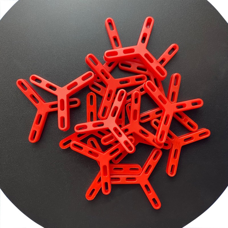 4.7mm (3/16") Hexagonal Tile Spacers 100 Pack Plastic Grout Spacers