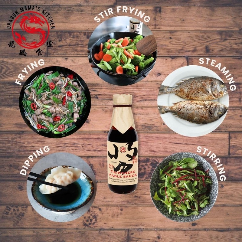 DRAGON MAMA'S KITCHEN Taiwanese table sauce 250ml Not Just Soy