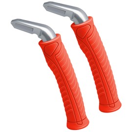 LARXREHY 2 Pack Car Handle Assist for Elderly: Vehicle Support Handle - Auto Grab Bar Support Aids - Portable Vehicle Assistance Handles for All Vehicles (Red)
