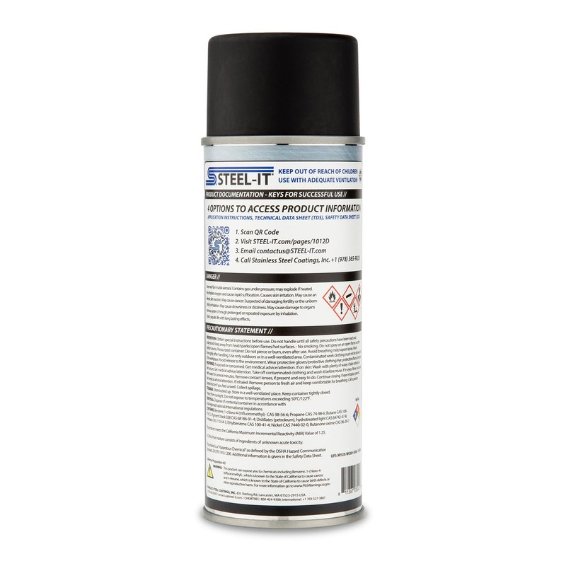 Steel-It 1012D Polyurethane, Industrial Paint Coatings, Weldable, Easy to Apply