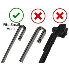 Renew RW32HKB9 32 Inch RV and Motorhome Wiper Blade Pair (Set of 2) for Small 9x3 Hook and works like 18-320