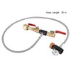 G1/2 CO2 Cylinder Refill Adapter with Hose For Filling Tank