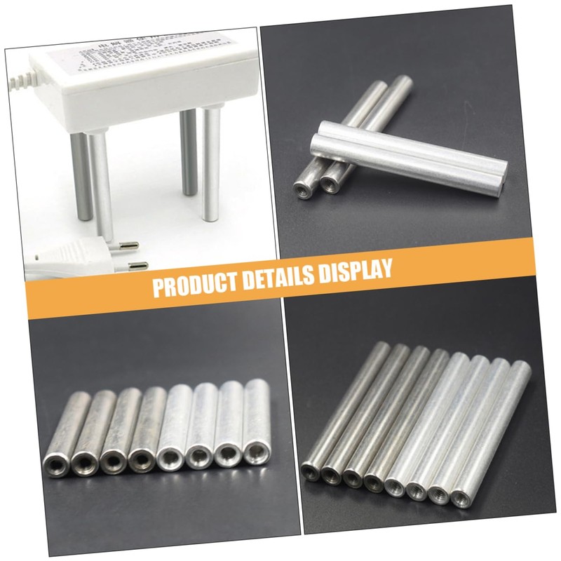 KICHOUSE Water Electrolyzer Rods Pcs Iron Aluminum Replacement for Rv