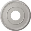 Ekena Millwork CM12BRUWF New Bradford Ceiling Medallion, 12 1/2"OD x
