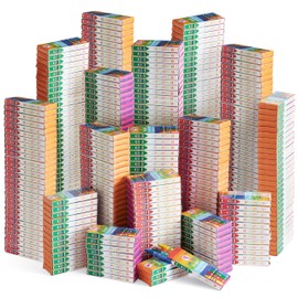 THE TWIDDLERS - 288 Boxes of Wax Crayons - 4 Crayons Per Box, 1,152 Total - Mixed Coloured, Perfect for School Classrooms, Restaurants Bulk Kids Crayons Colouring Activity and Party Bag Fillers