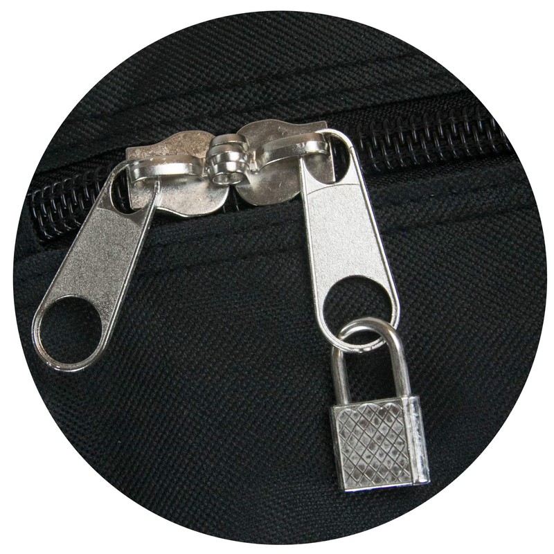 19" 24" 30" 36" 42" Simple Duffel Bag - Black