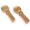2 Pieces Sax Clarinet Instrument Clip Parts Screws Copper Saxophone