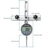 ALLmeter Digital Table Saw Gauge with Dial Indicator 0-1 Inch