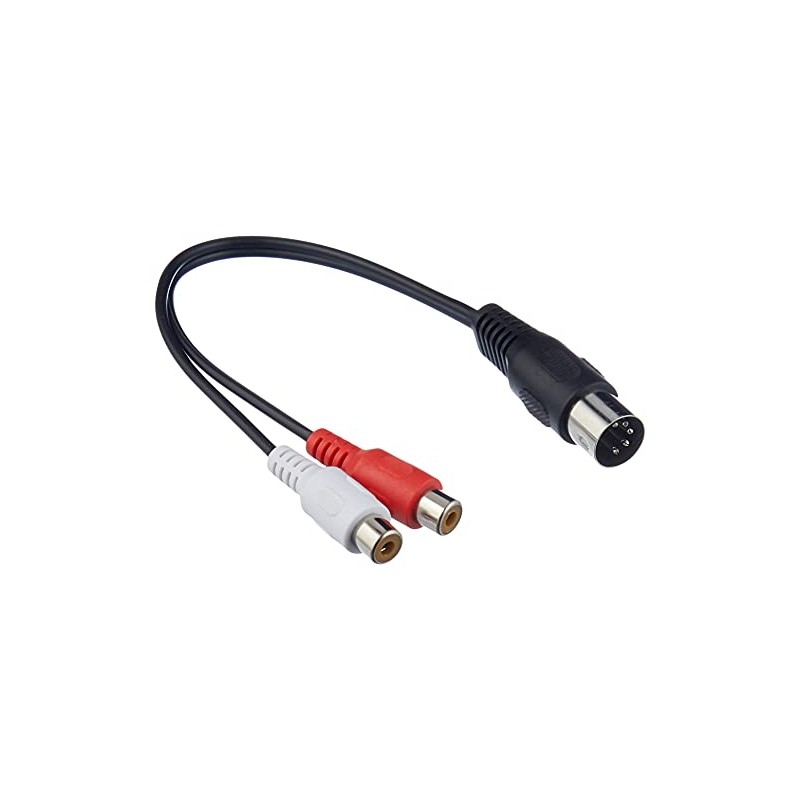 Goobay AVK 102-020 2m 5 Pin DIN Plug to 2