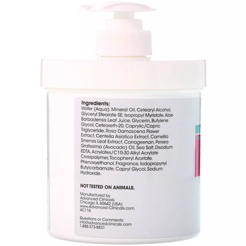 Advanced Clinicals 3 Pack! Advanced Clinicals Spa Size Bulgarian Rose