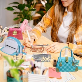 Sellos y troqueles para hacer tarjetas, manualidades de metal, corte de manualidades, álbumes de recortes, estampado (bolsa de hombro)