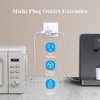 3 Outlet Wall Adapter,Multi Plug Wall Outlet Extender,3 Prong Plug